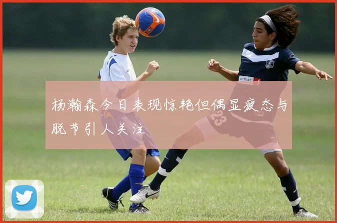杨瀚森今日表现惊艳但偶显疲态与脱节引人关注